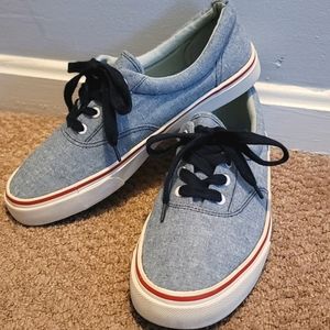 Divided Men's Denim Blue Canvas Sneakers